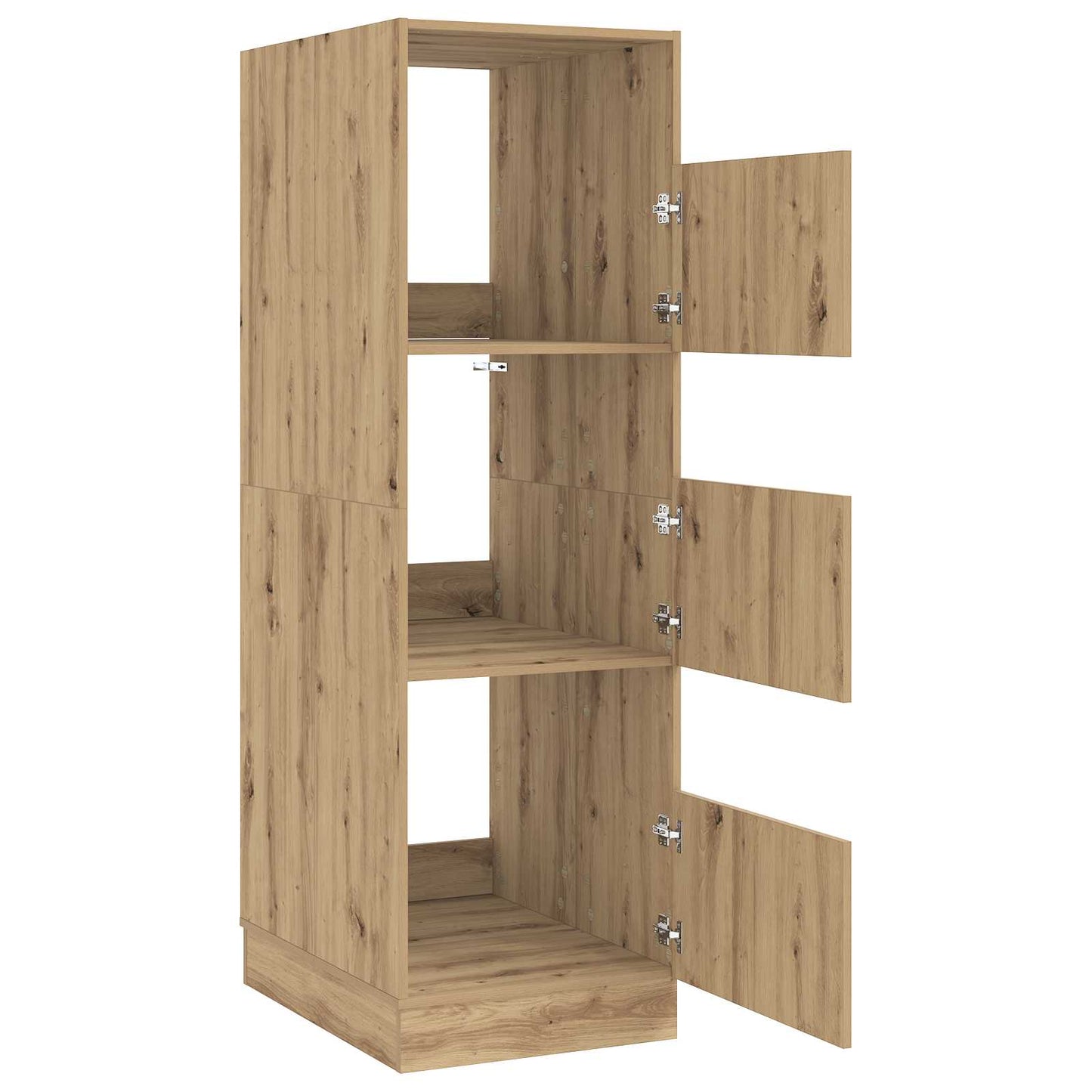 Dulap de rufe cu depozitare Stejar Artizanal Lemn compozit