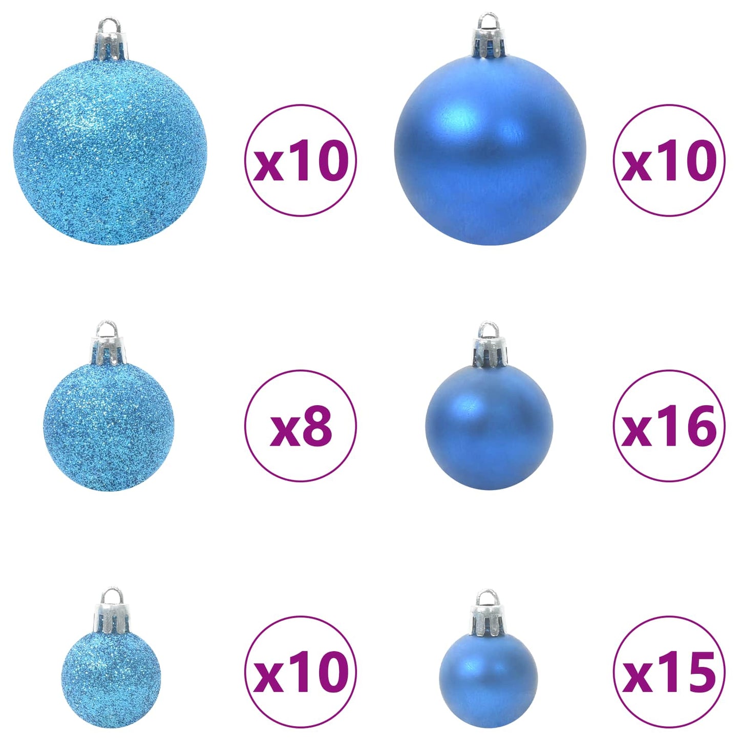 Brad de Crăciun artificial cu ramuri articulare Alb 180 cm