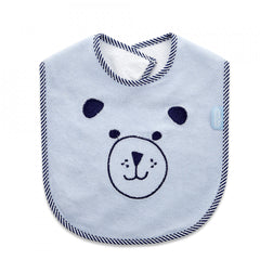 Baveta din bumbac BabyJem Cute animals (Culoare: Gri)