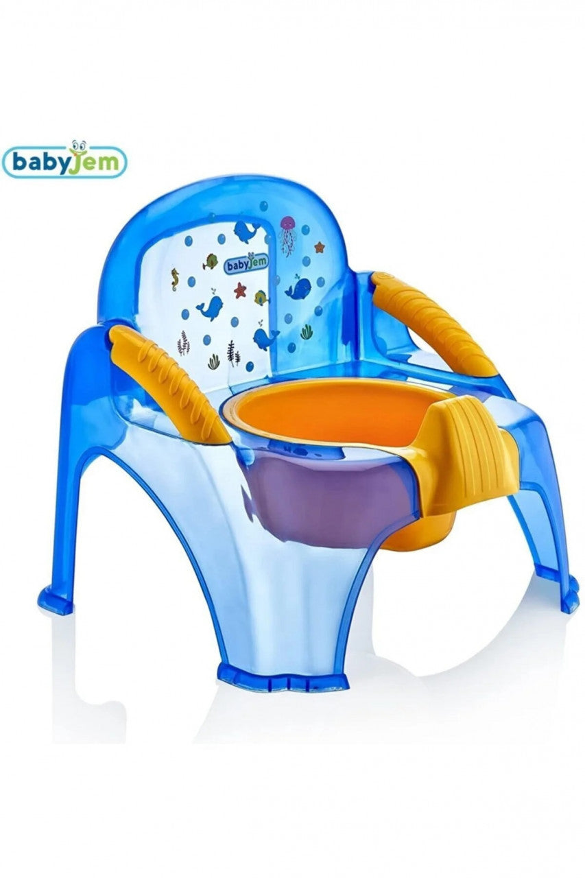 Olita pentru copii BabyJem (Culoare: Bleu transparent)