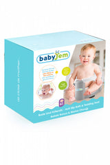 Scaun de baie bebelusi Bath and Feeding BabyJem (Culoare: Alb)