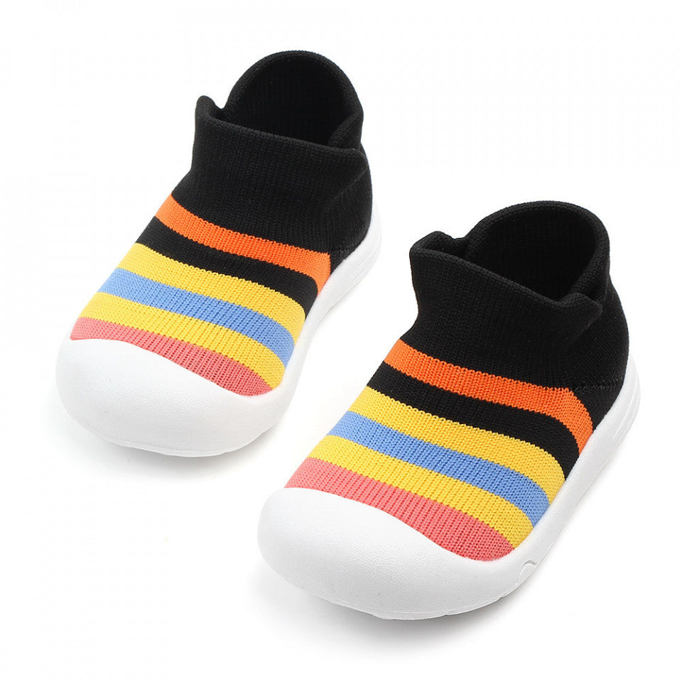 Tenisi multicolori Drool (Culoare: Negru