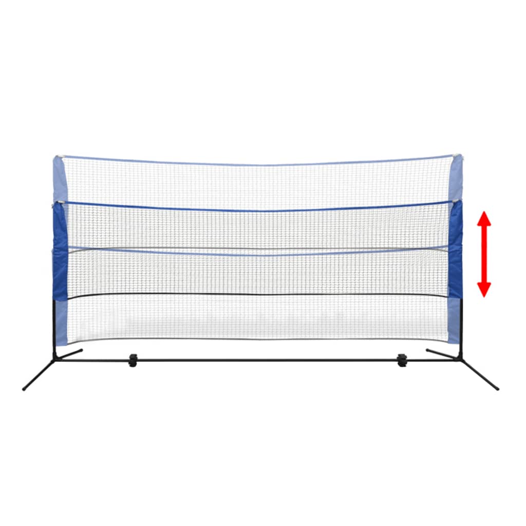 Set fileu de badminton, cu fluturași, 300x155 cm - Vendito