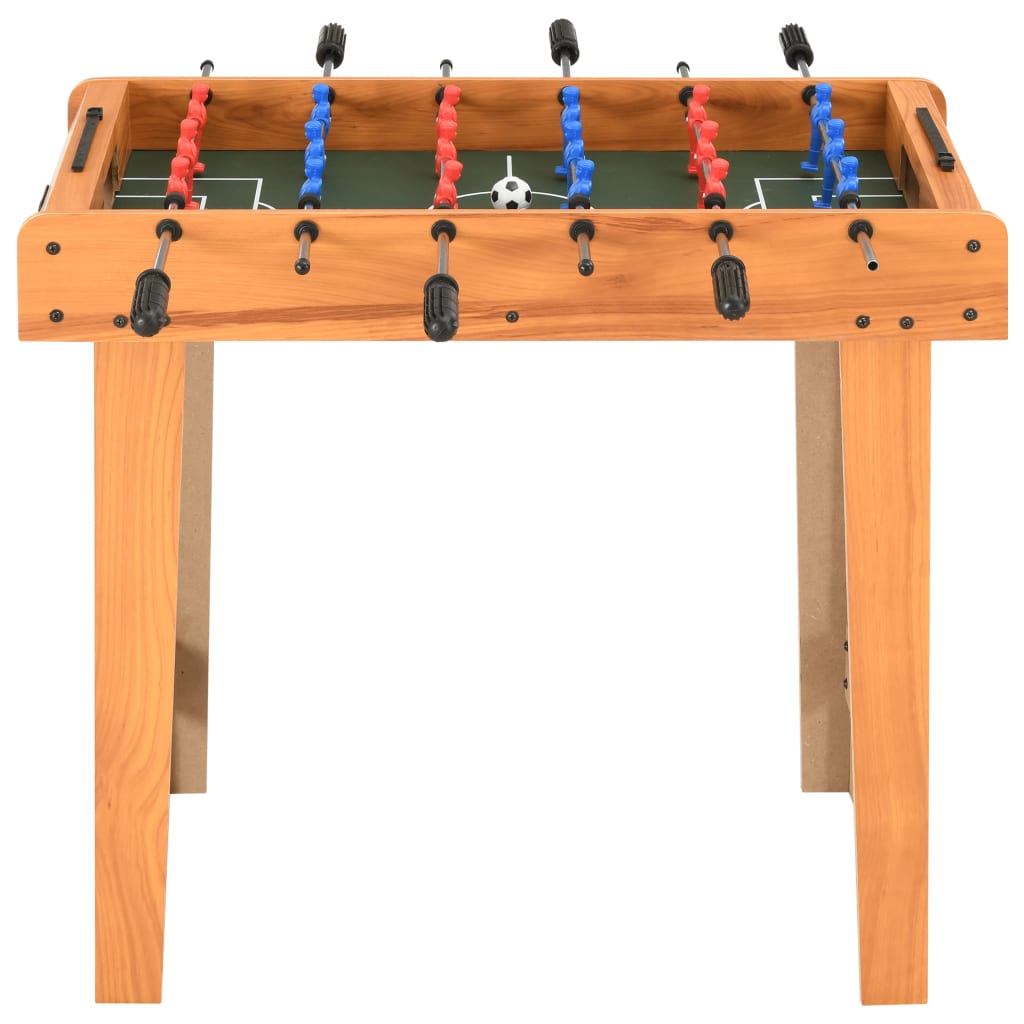 Mini masă de fotbal, 69 x 37 x 62 cm, arțar - Vendito