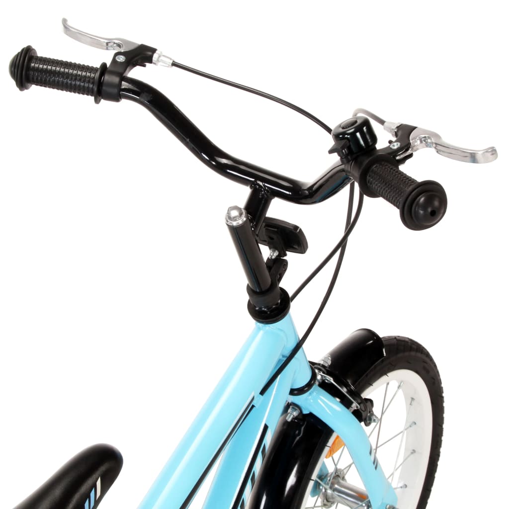 Bicicletă pentru copii, negru și albastru, 16 inci - Vendito