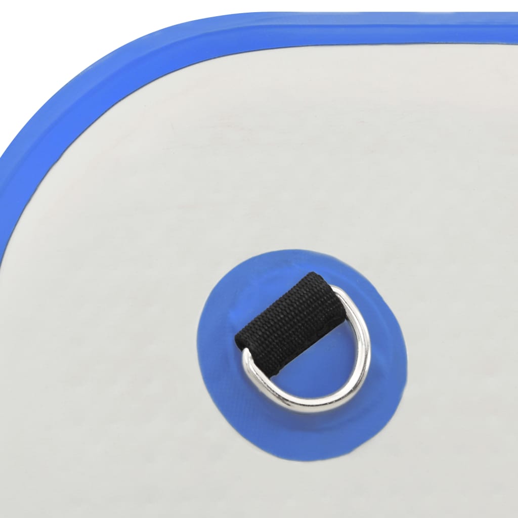 Punte plutitoare gonflabilă, albastru și alb, 300x200x15 cm - Vendito