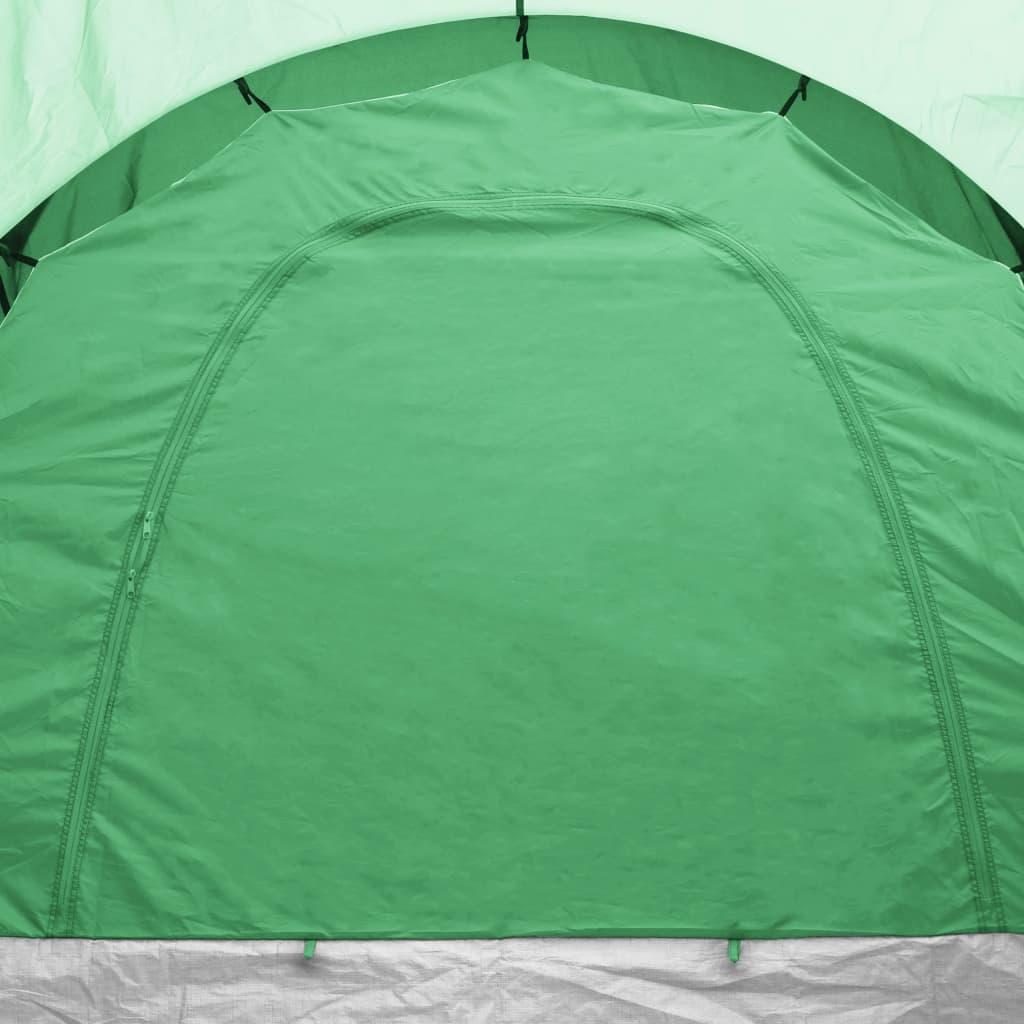 Cort camping, 6 persoane, albastru și verde - Vendito