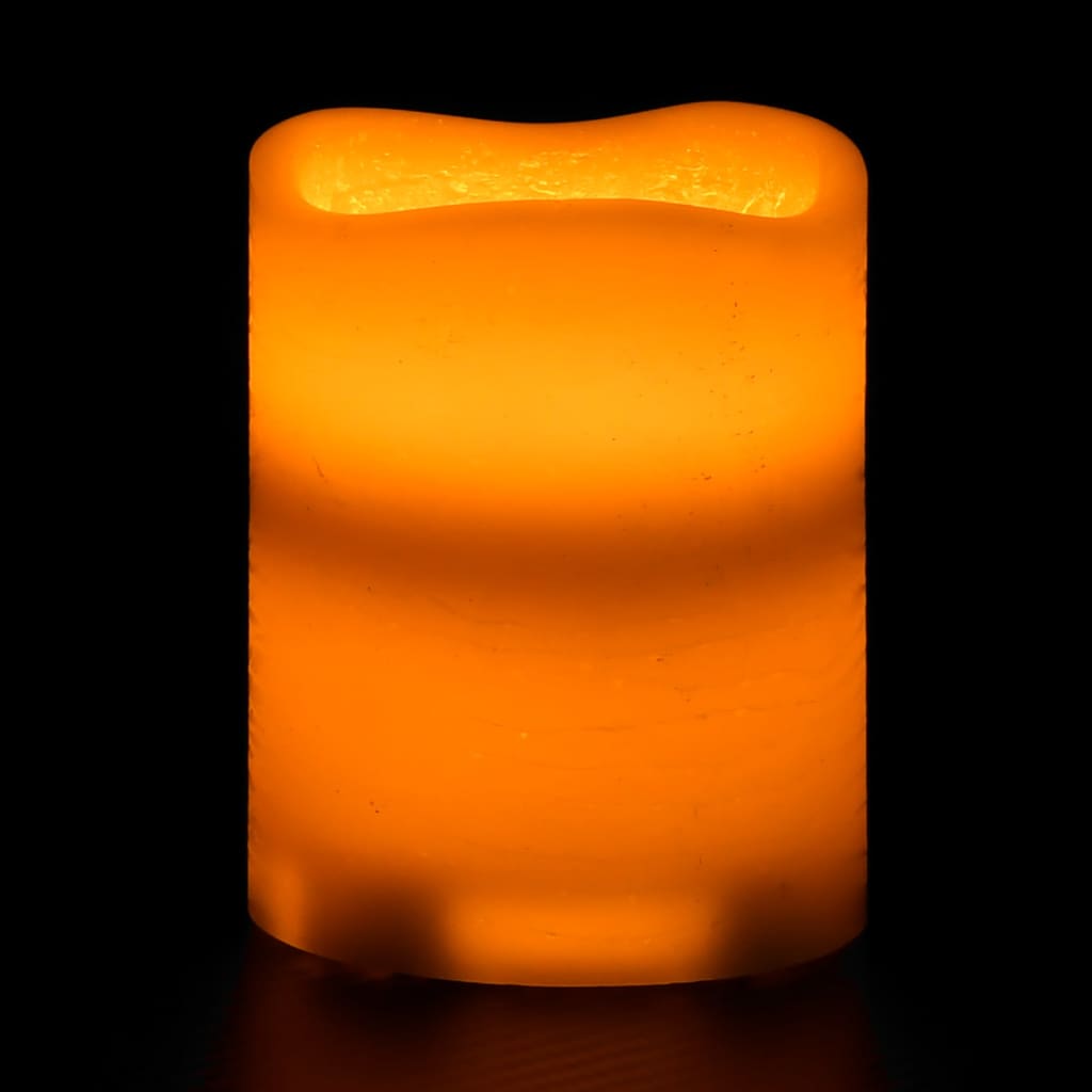 Lumânări LED fără flacără cu telecomandă 24 buc. alb cald - Vendito