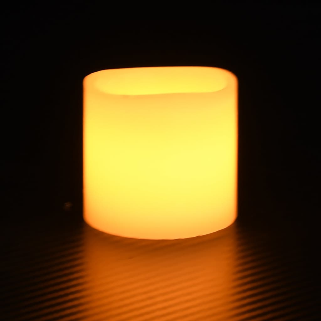 Lumânări LED electrice, 50 buc., alb cald - Vendito