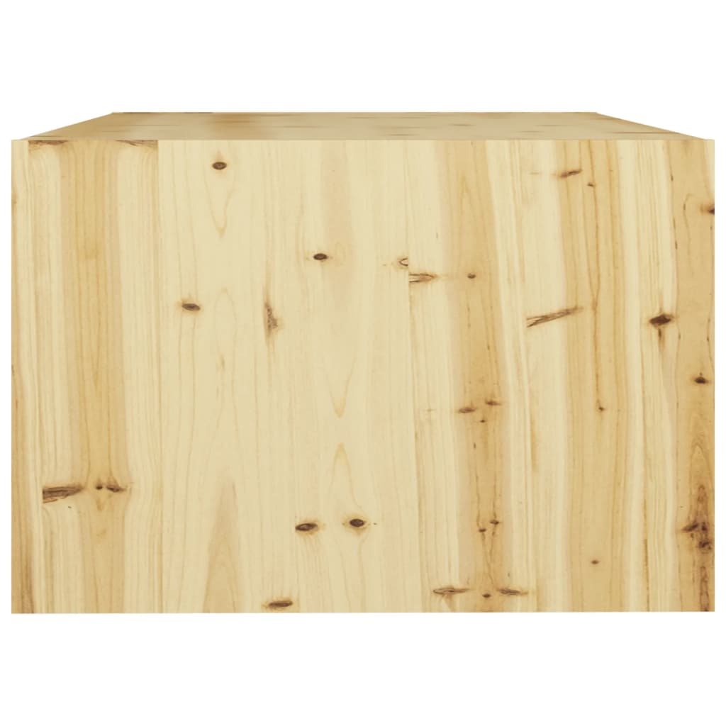 Măsuță de cafea, 75x50x33,5 cm, lemn masiv de brad - Vendito
