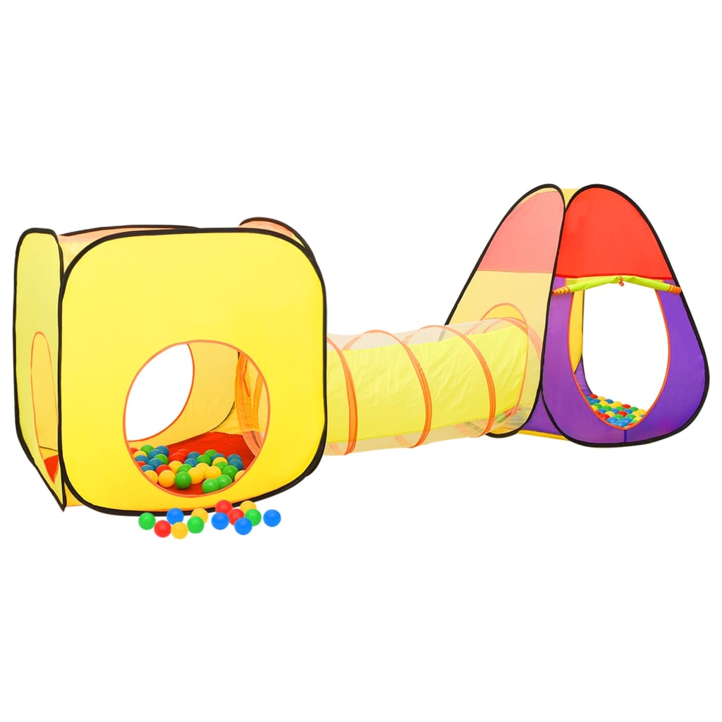Cort de joacă pentru copii, multicolor, 255x80x100 cm - Vendito