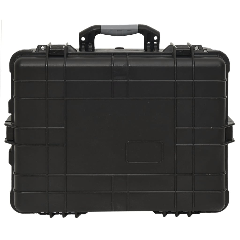 Bagaj de zbor cu roți, negru, 58x45x27 cm, PP - Vendito