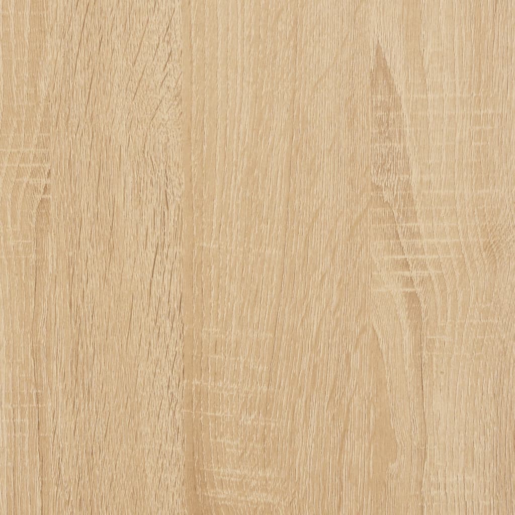 Cadru de pat, stejar sonoma, 140x190 cm, lemn prelucrat - Vendito
