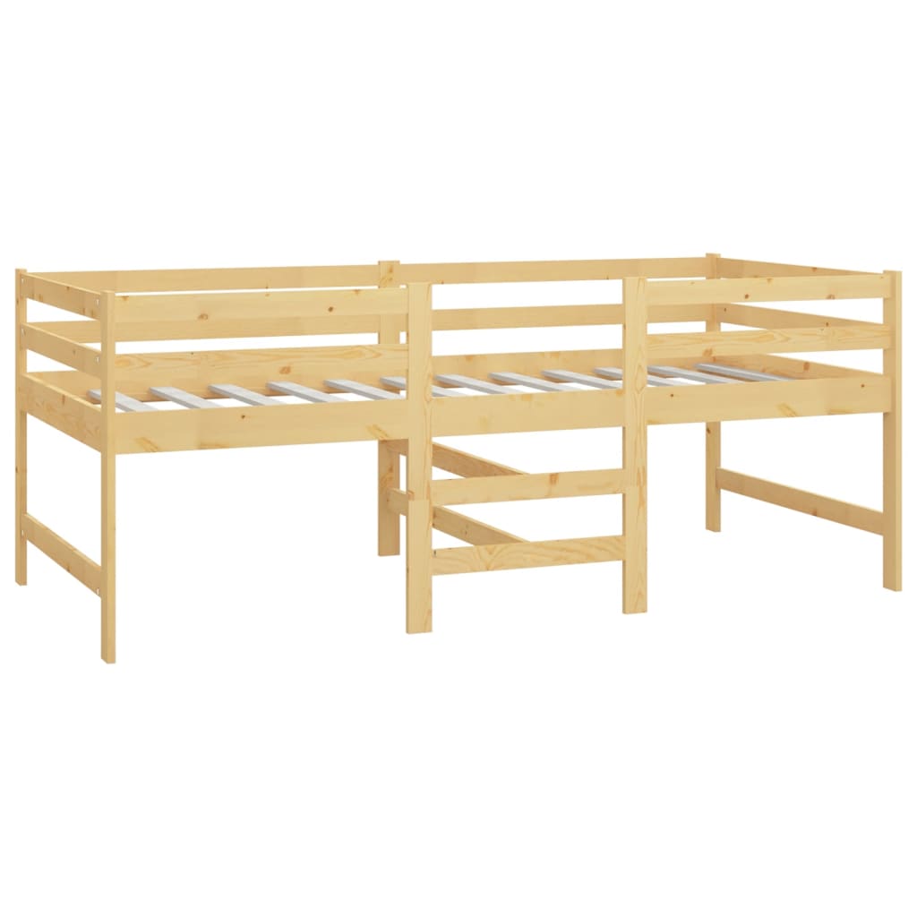 Cadru de pat, 90x200 cm, lemn masiv de pin - Vendito