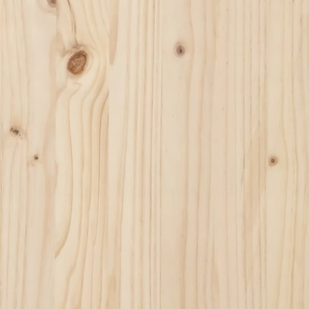 Pat de câini, 75,5x55,5x28 cm, lemn masiv de pin - Vendito