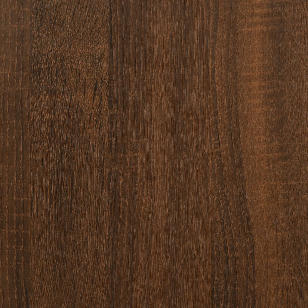 Servantă, stejar maro, 69,5x34x90 cm, lemn prelucrat - Vendito