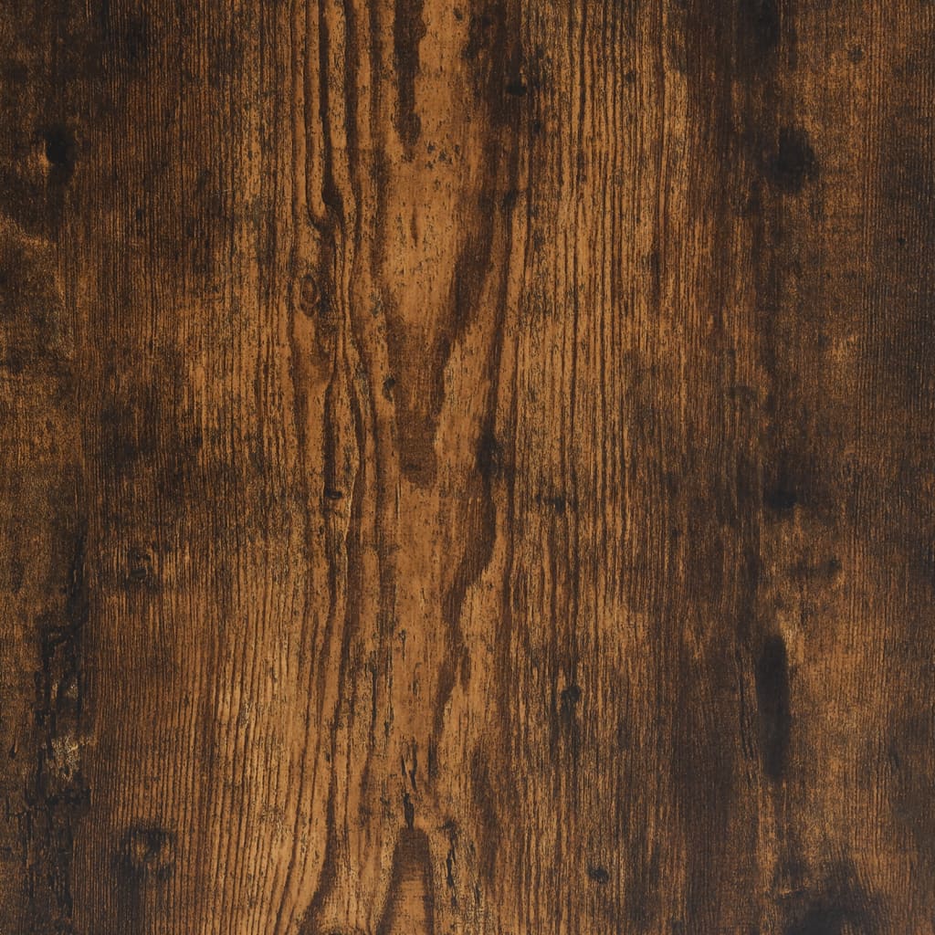 Măsuță de cafea, stejar afumat, 55x55x36,5 cm, lemn prelucrat - Vendito