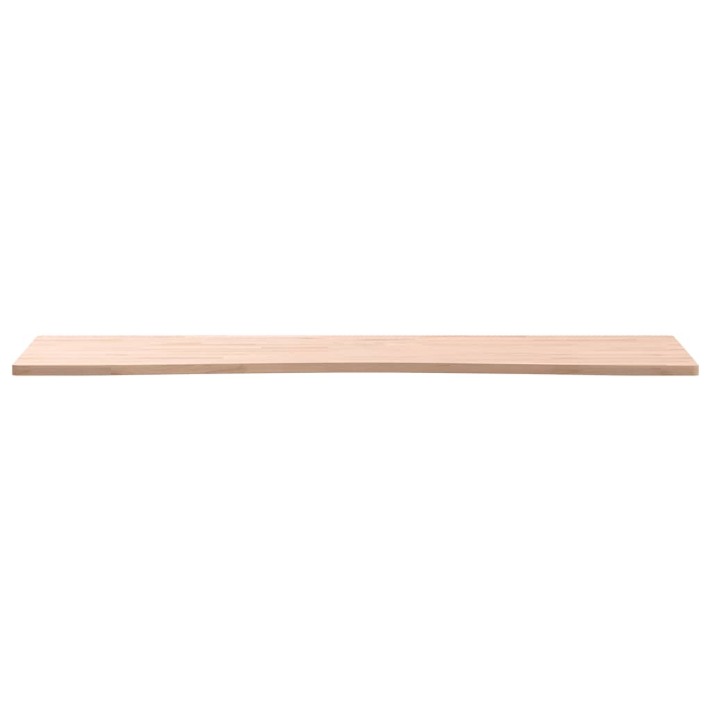 Blat de birou, 100x(55-60)x1,5 cm, lemn masiv de fag - Vendito