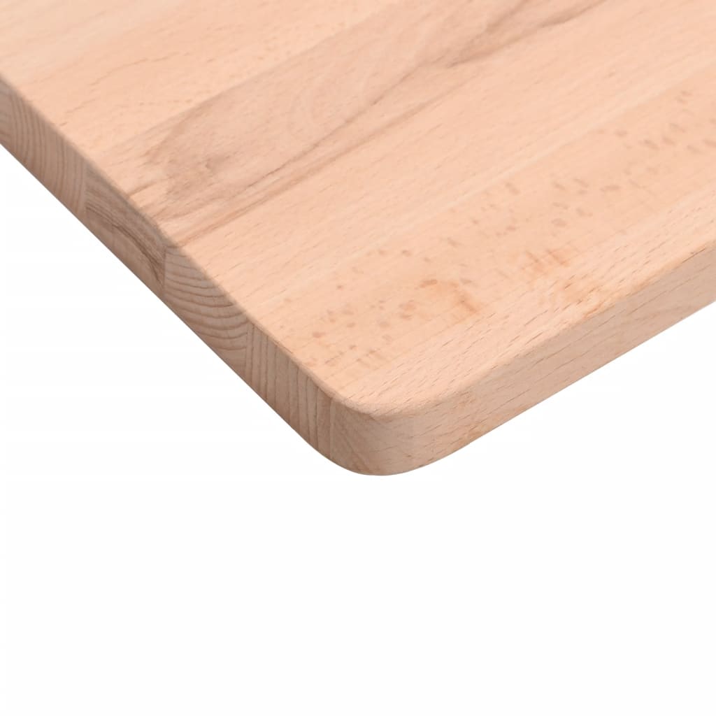 Blat de birou, 100x(45-50)x4 cm, lemn masiv de fag - Vendito