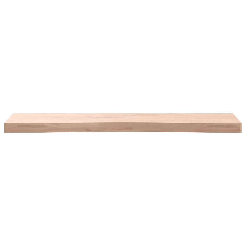 Blat de birou, 100x(55-60)x4 cm, lemn masiv de fag - Vendito