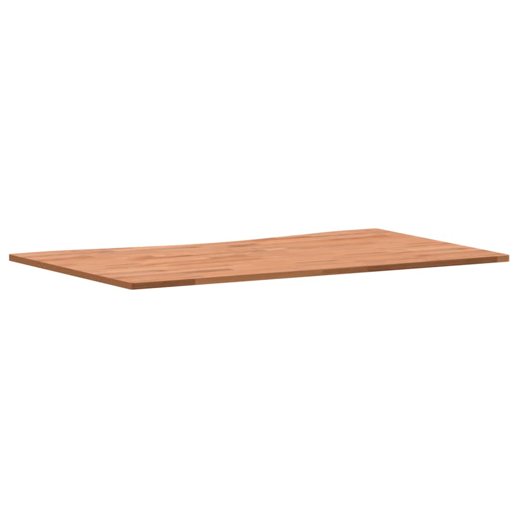 Blat de birou, 100x(55-60)x1,5 cm, lemn masiv de fag - Vendito
