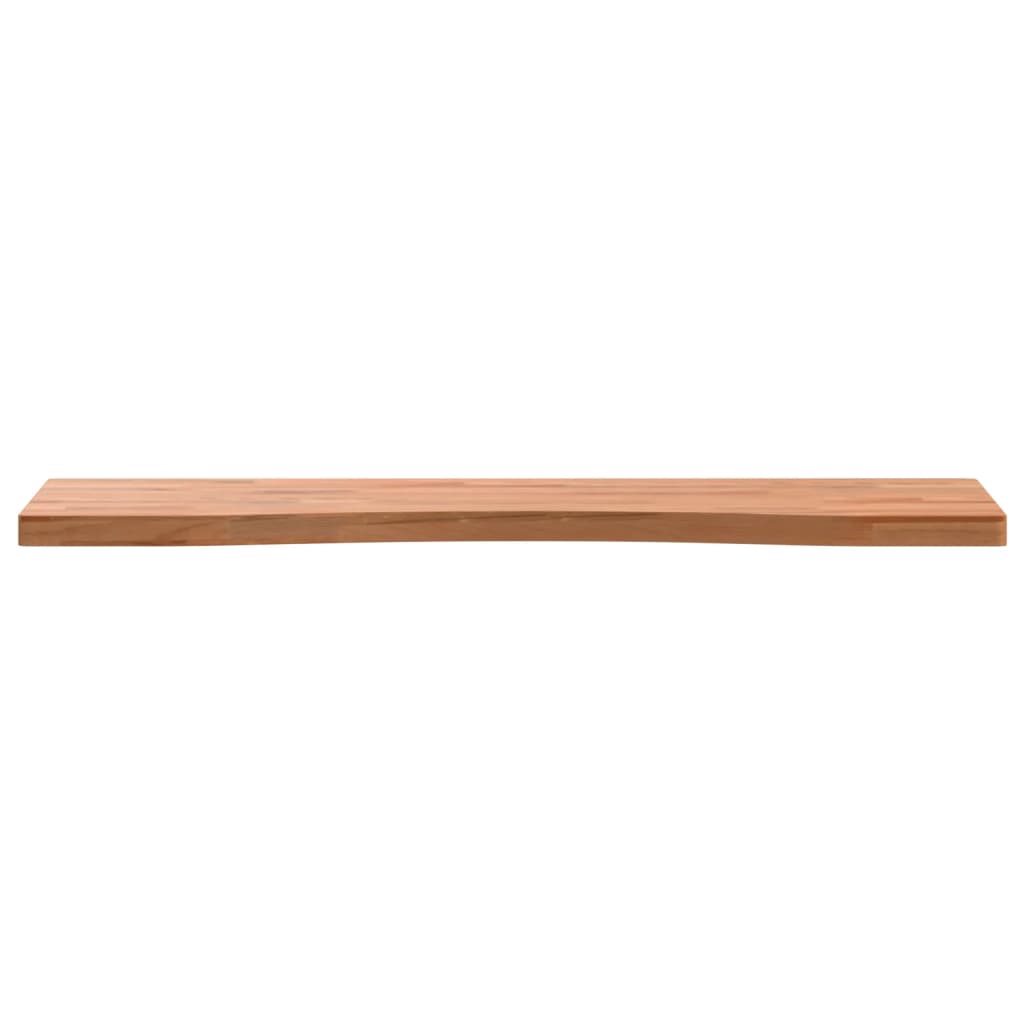 Blat de birou, 80x(36-40)x2,5 cm, lemn masiv de fag - Vendito