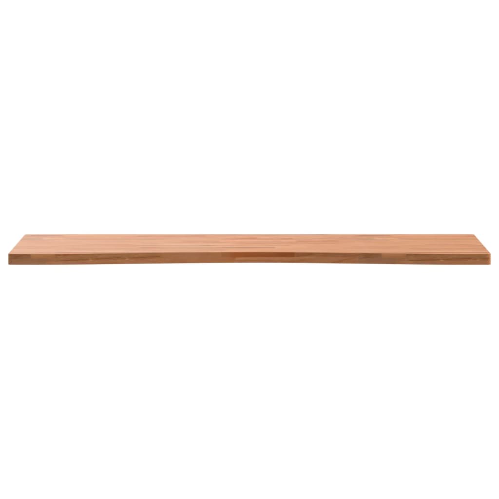 Blat de birou, 110x(55-60)x2,5 cm, lemn masiv de fag - Vendito