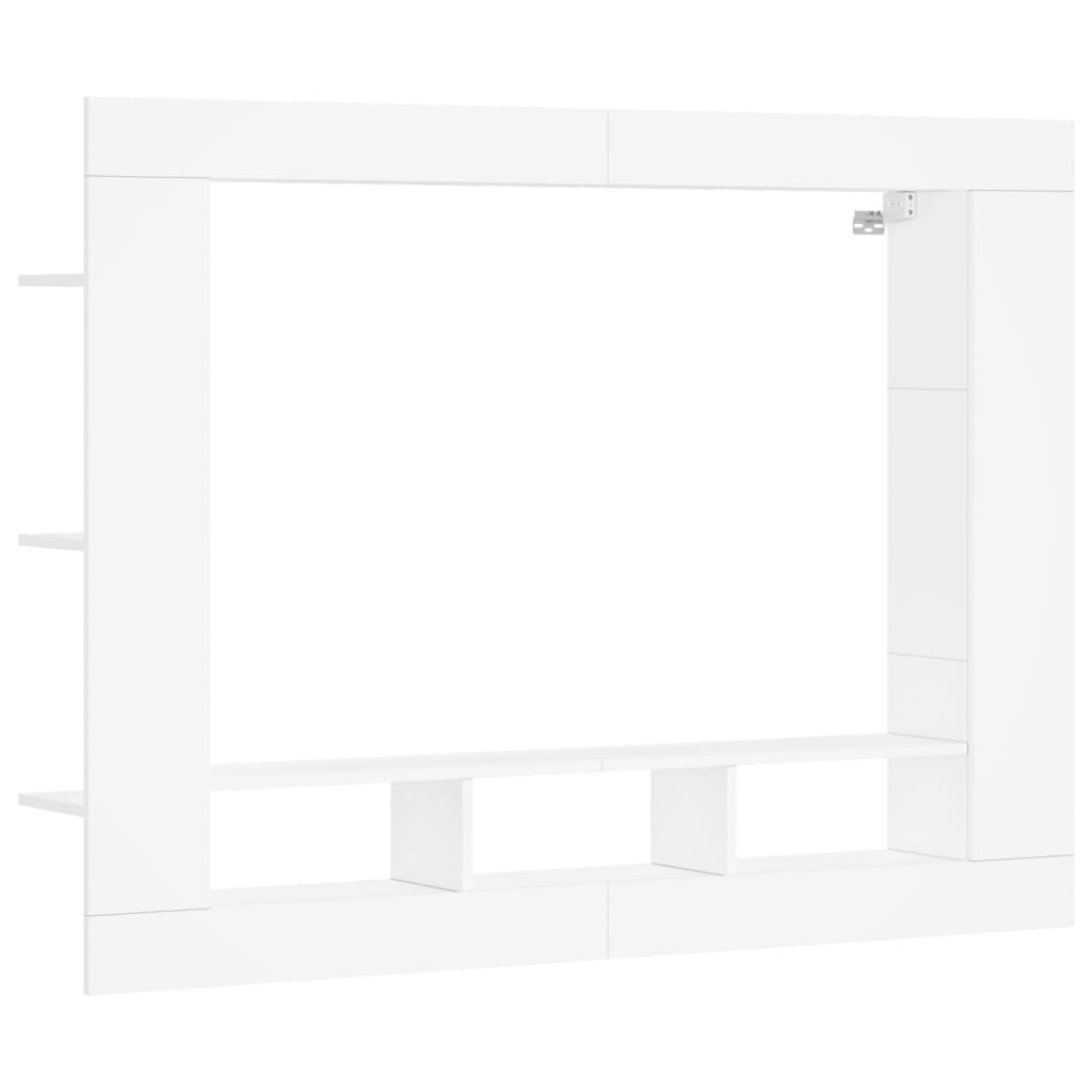 Comodă TV, alb, 152x22x113 cm, lemn prelucrat - Vendito
