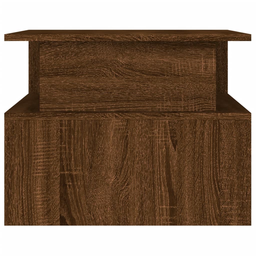 Măsuță de cafea, stejar maro, 90x55x42,5 cm, lemn prelucrat - Vendito