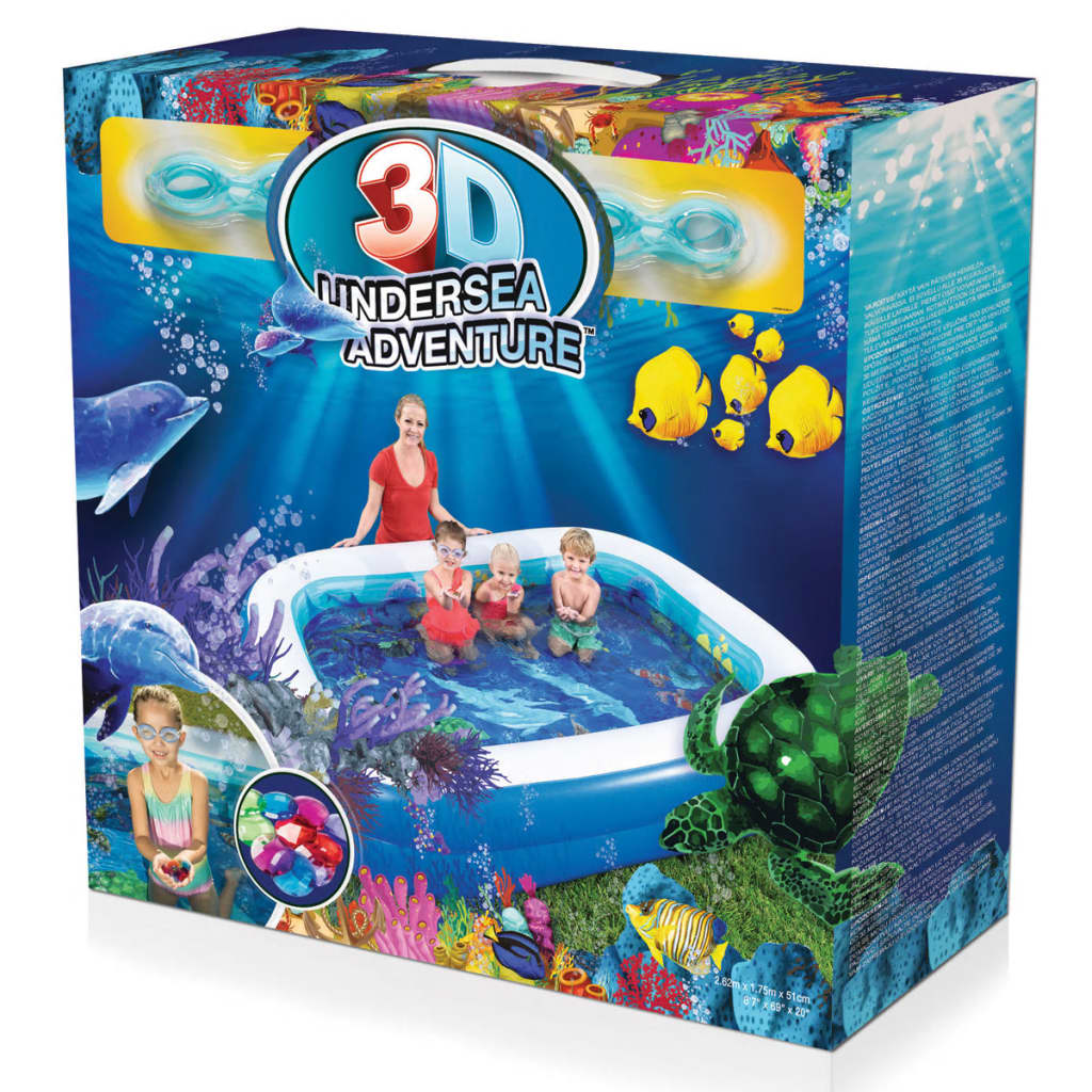 Bestway Piscină gonflabilă Undersea Adventure, 54177 - Vendito