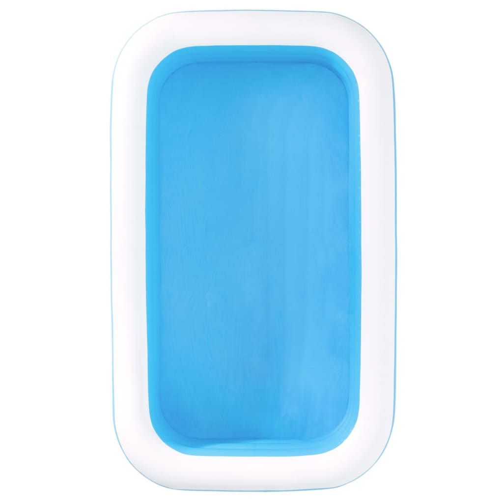 Bestway Piscină gonflabilă, albastru/alb, 262x175x51 cm dreptunghiular - Vendito