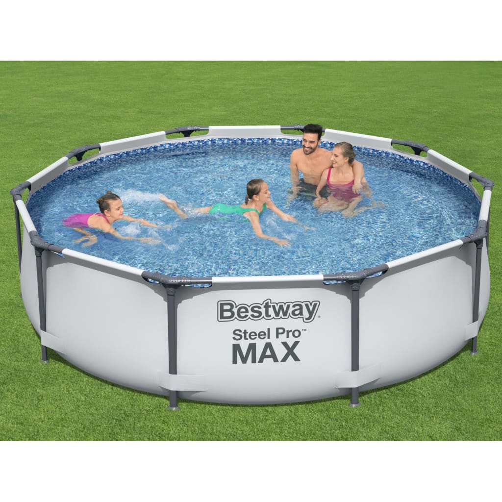 Bestway Set de piscină Steel Pro MAX, 305 x 76 cm - Vendito
