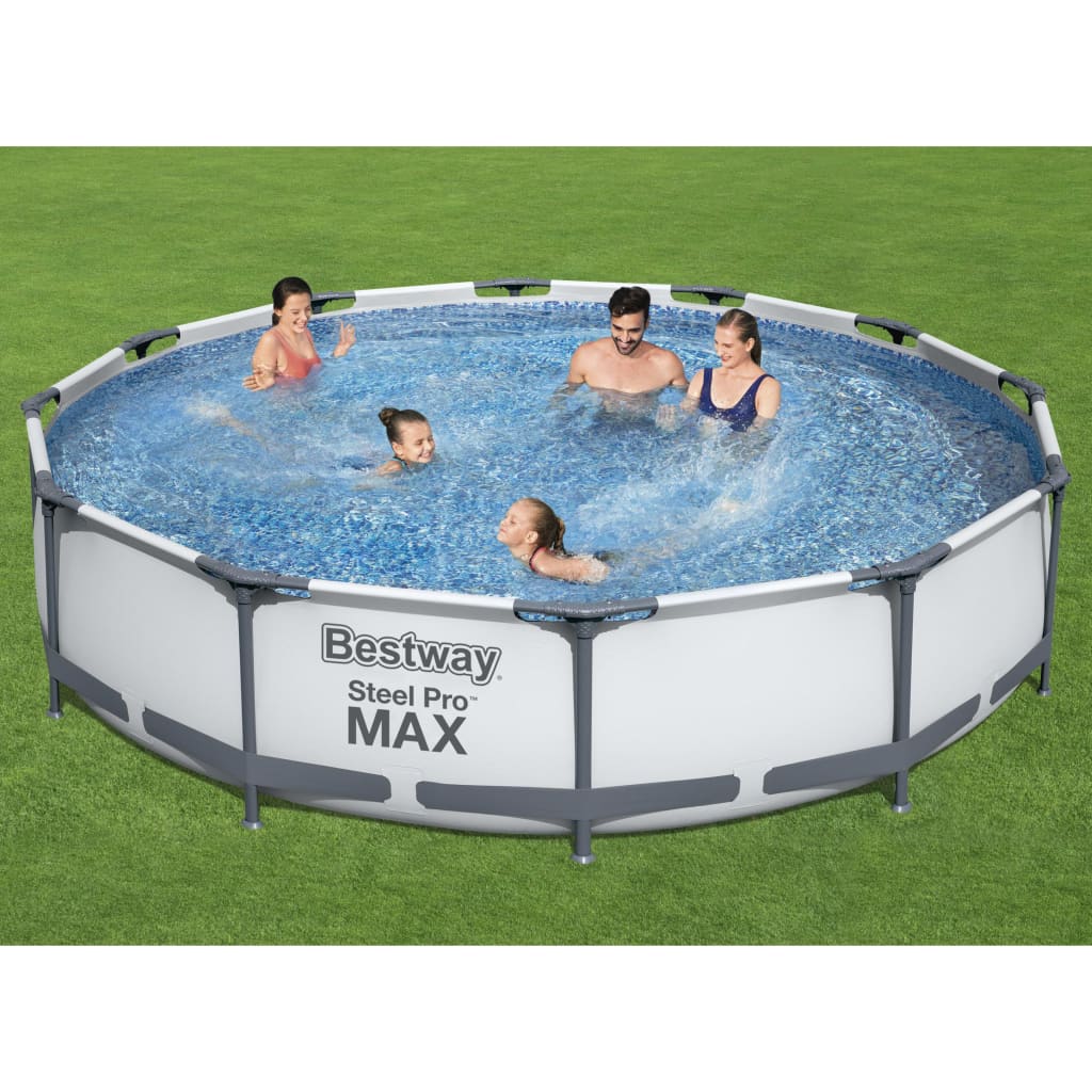 Bestway Set de piscină Steel Pro MAX, 366 x 76 cm - Vendito