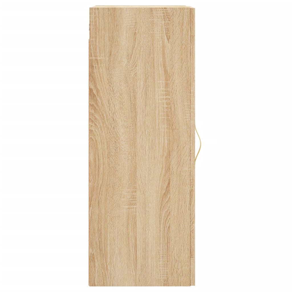 Dulap de perete, stejar sonoma, 34,5x34x90 cm, lemn prelucrat - Vendito